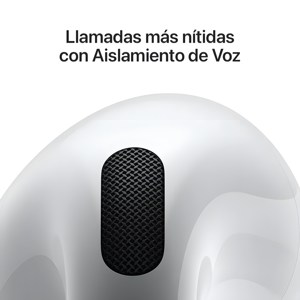 AirPods 4 con cancelación activa de ruido